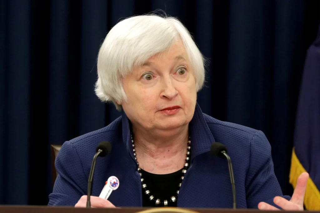 Janet Yellen Beijing