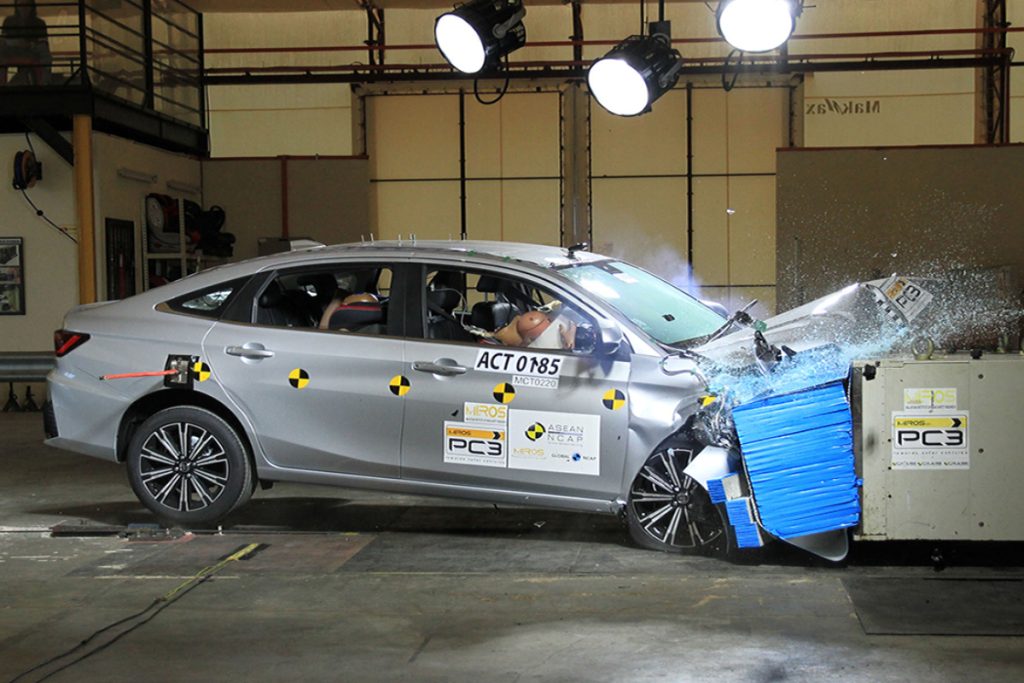 Toyota Vios 2023 ASEAN NCAP