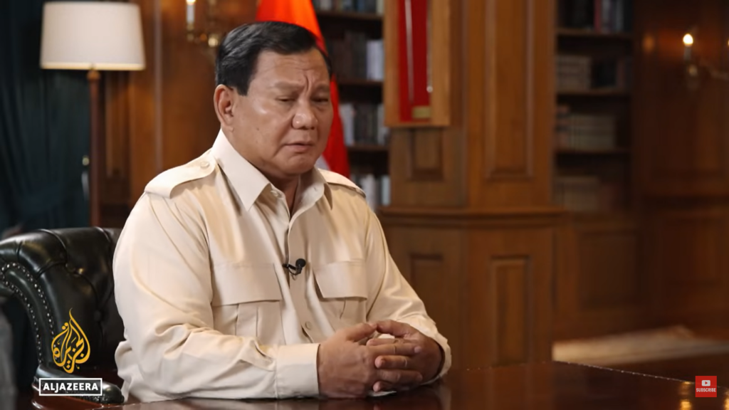 Prabowo Al Jazeera