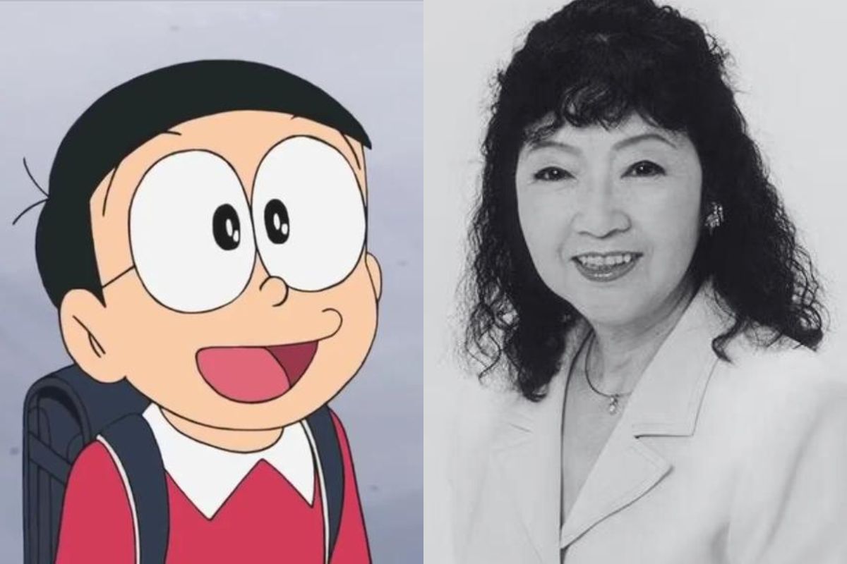 Noriko Ohara pengisi suara Nobita di serial dan film Doraemon. Foto: Doraemon Wiki.