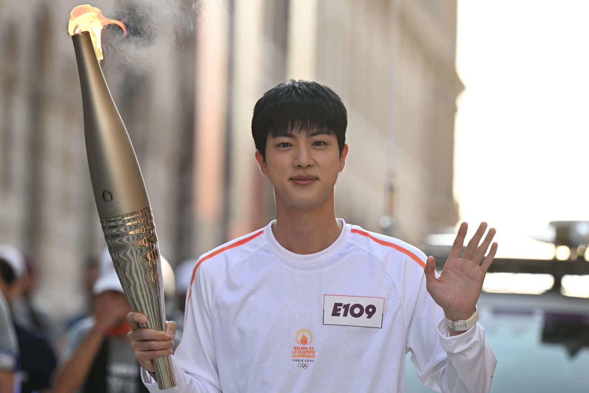 jin bts olimpiade obor 2024